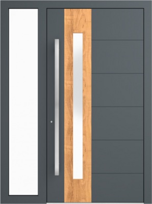Drzwi zewnętrzne aluminiowe AB1 Fix L