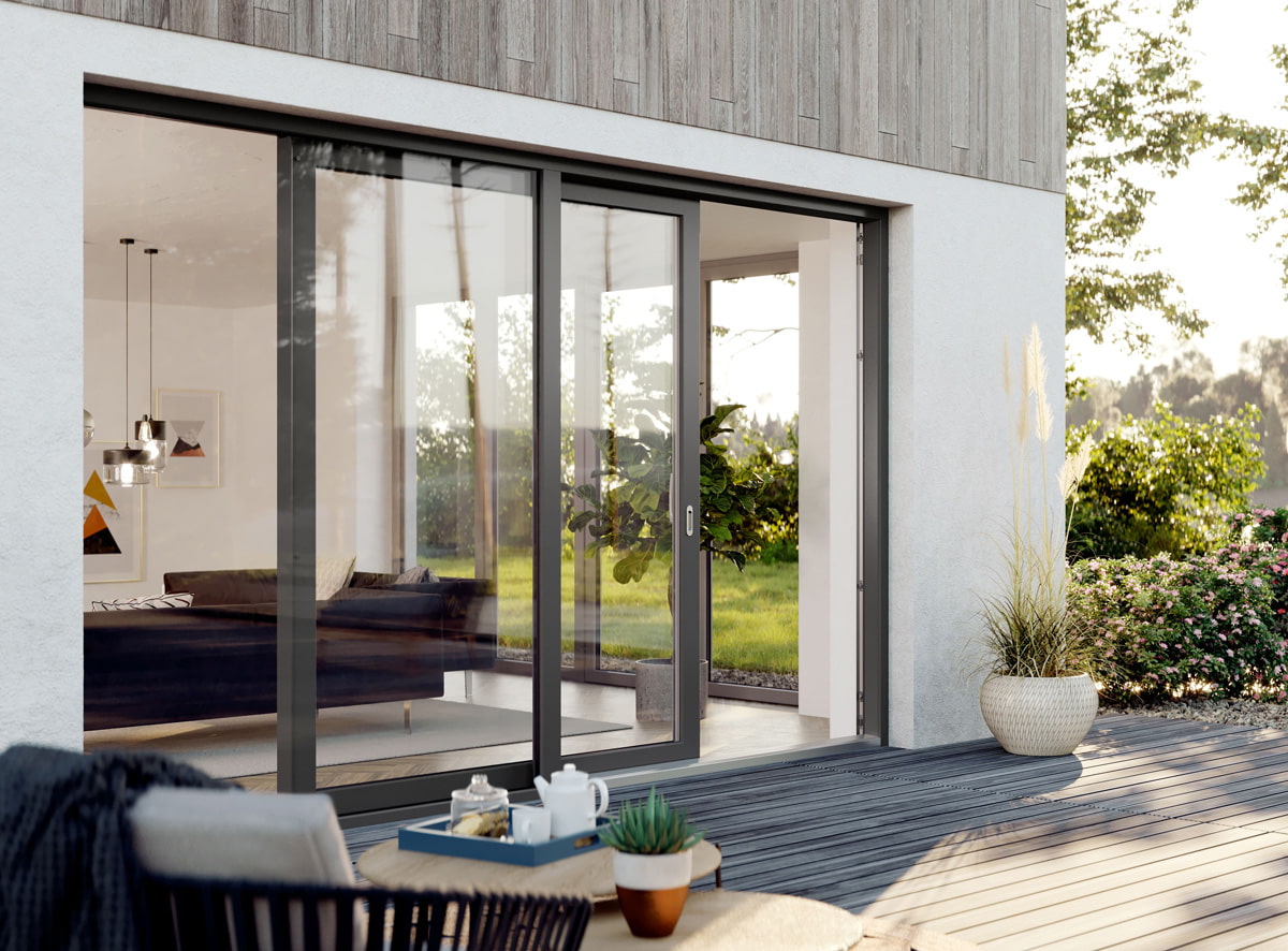 drzwi smart slide Rehau